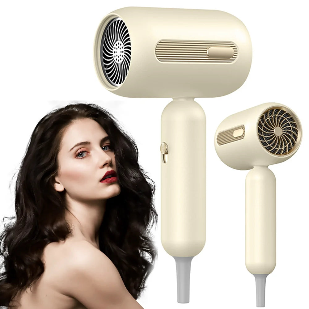Electric Hair Dryer High-Speed Turbine Low Noise Constant Temperature Quick Drying Hairdryer Home Salon Hair Care Styling Tool