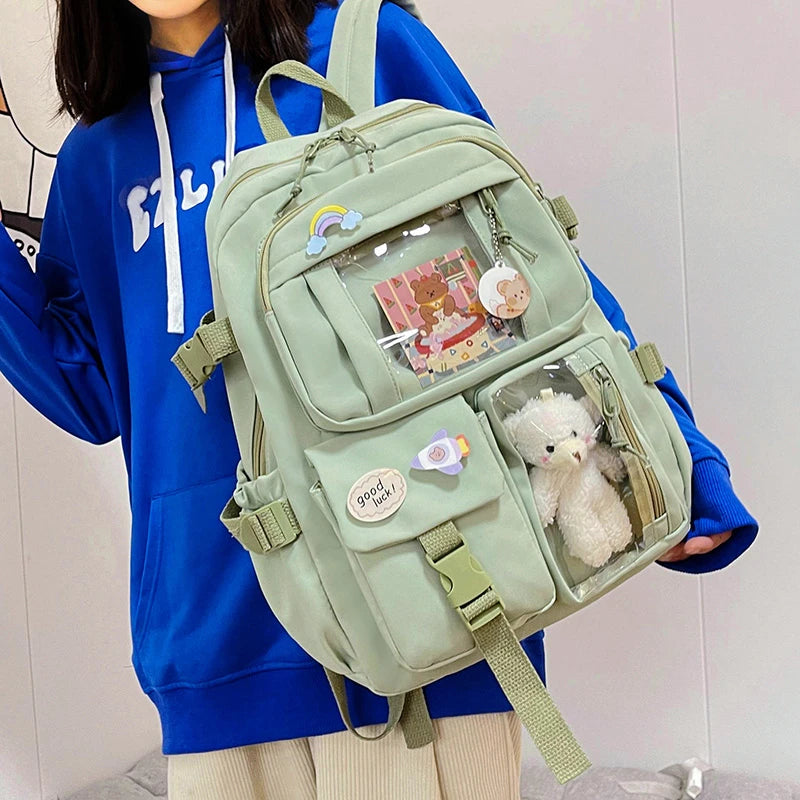 Cute-Waterproof-School-Backpack