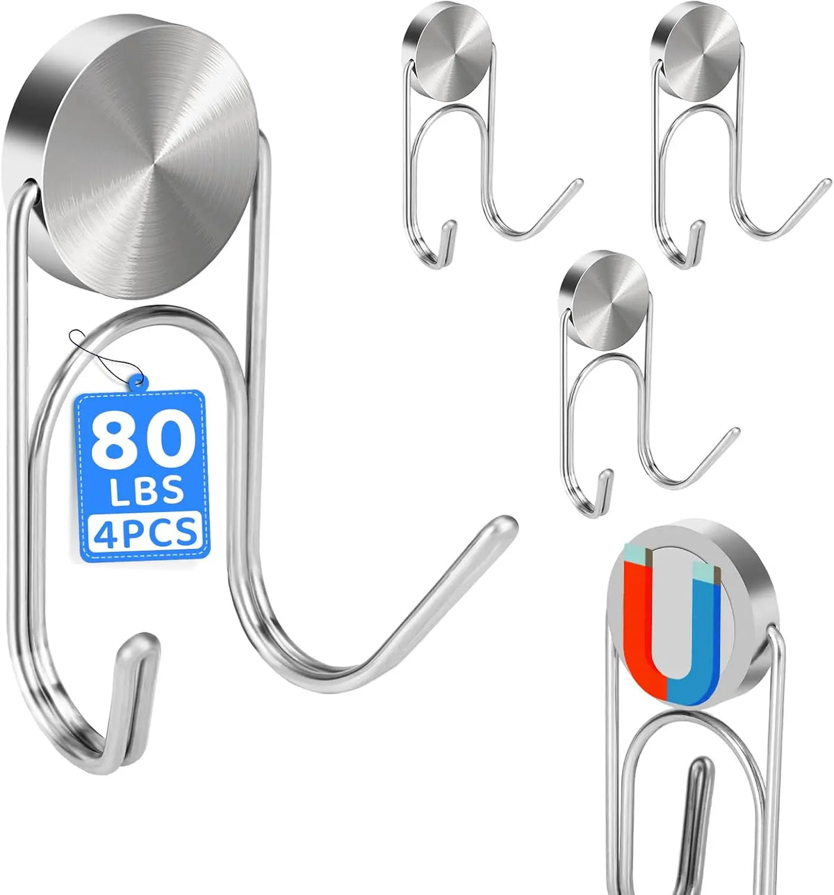 Magnetic Hook Cruise Cabin Ship Essentials Magnet Hooks Heavy Duty Strong Magnets Refrigerator Fridge Hanger Storage Holder Hook