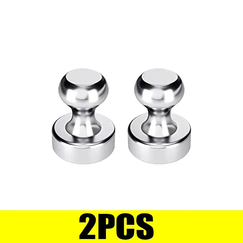 Strong Magnetic Pins Thumbtacks Hooks Magnets Mini Metal Pushpin for Home Fridge Office School Whiteboard Storage Tool Organizer