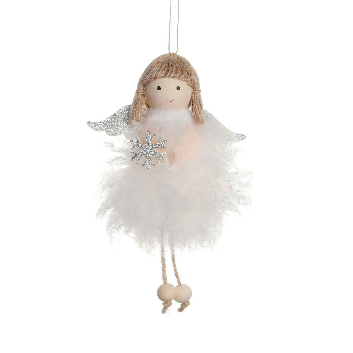 1/3PCS Angel Doll Felt Dress with Wings Girl Pendant Christmas Holiday Gift Scene Decoration Props Christmas Decoration 2025