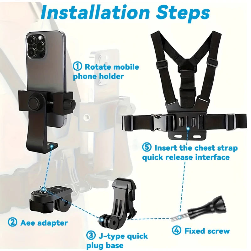 360° Chest Strap Mount