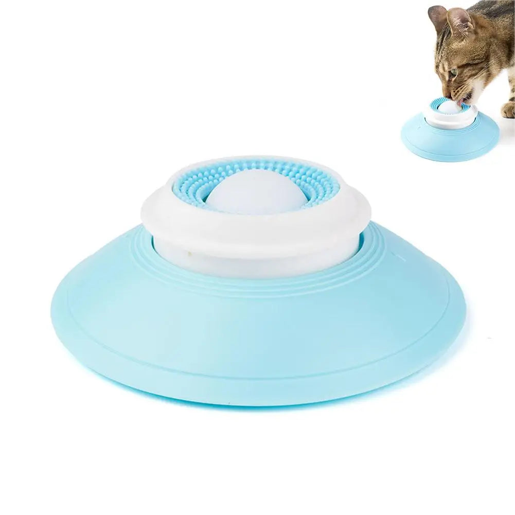 Dog Cat Licks Toys for Liquid Food,Relieve anxiety Slow Feeder Dog Lick Ball Dispenser, Non-Slip Licking Bowl Enrichment Toys