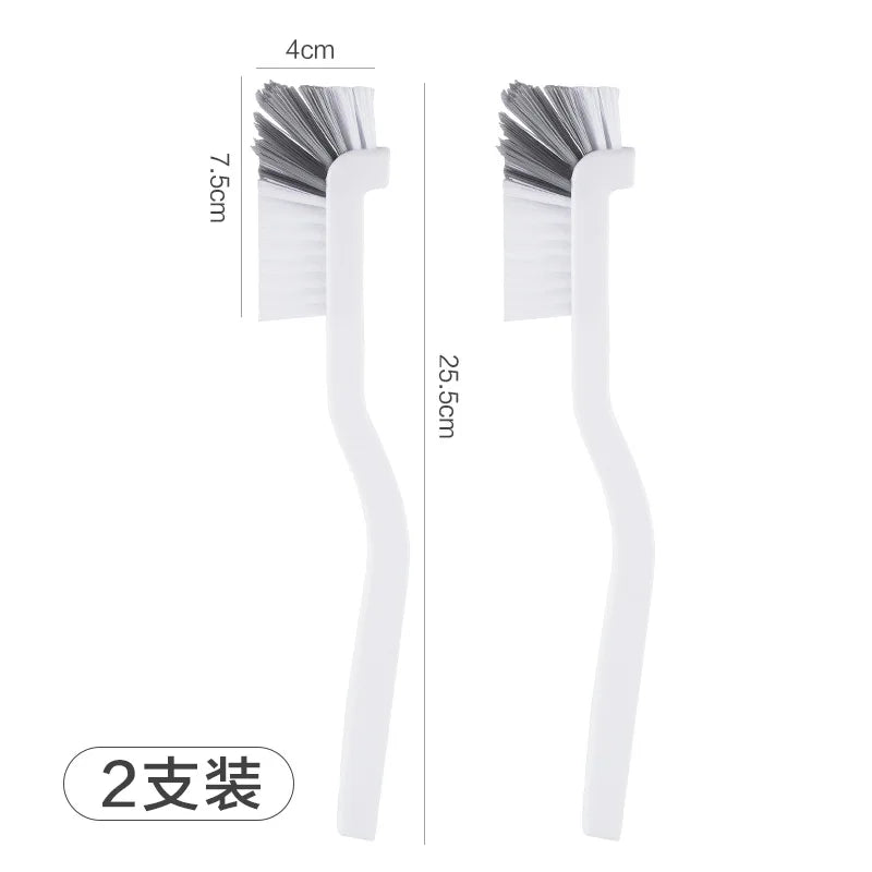 360° Long Handle Gap Cleaning Brush Multi-Purpose Narrow Cleaner for Fish Tank Baby Bottle Glass Tube Kitchen Household Supplies