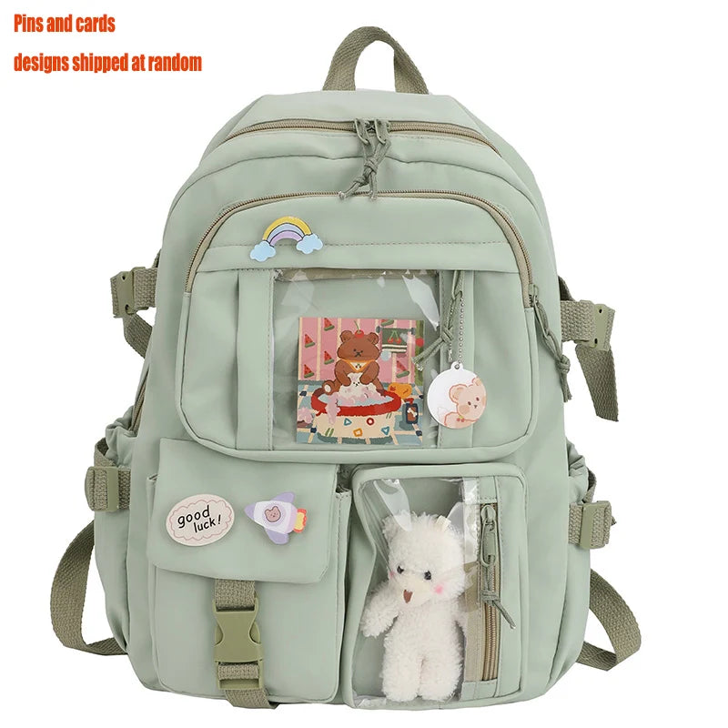 Cute Waterproof School Backpack