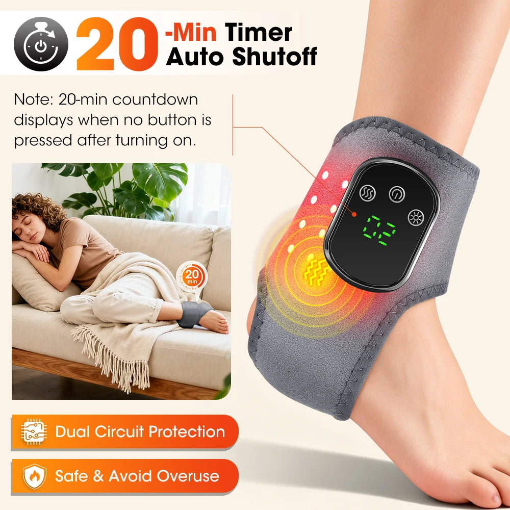 Wireless LED Ankle Massager