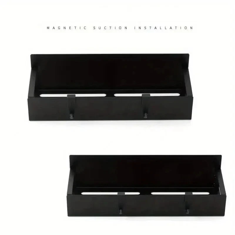 Magnetic Storage Shelf Household Kitchen Refrigerator Washing Machine Side Hanging Storage Rack, Multifunctional Storage