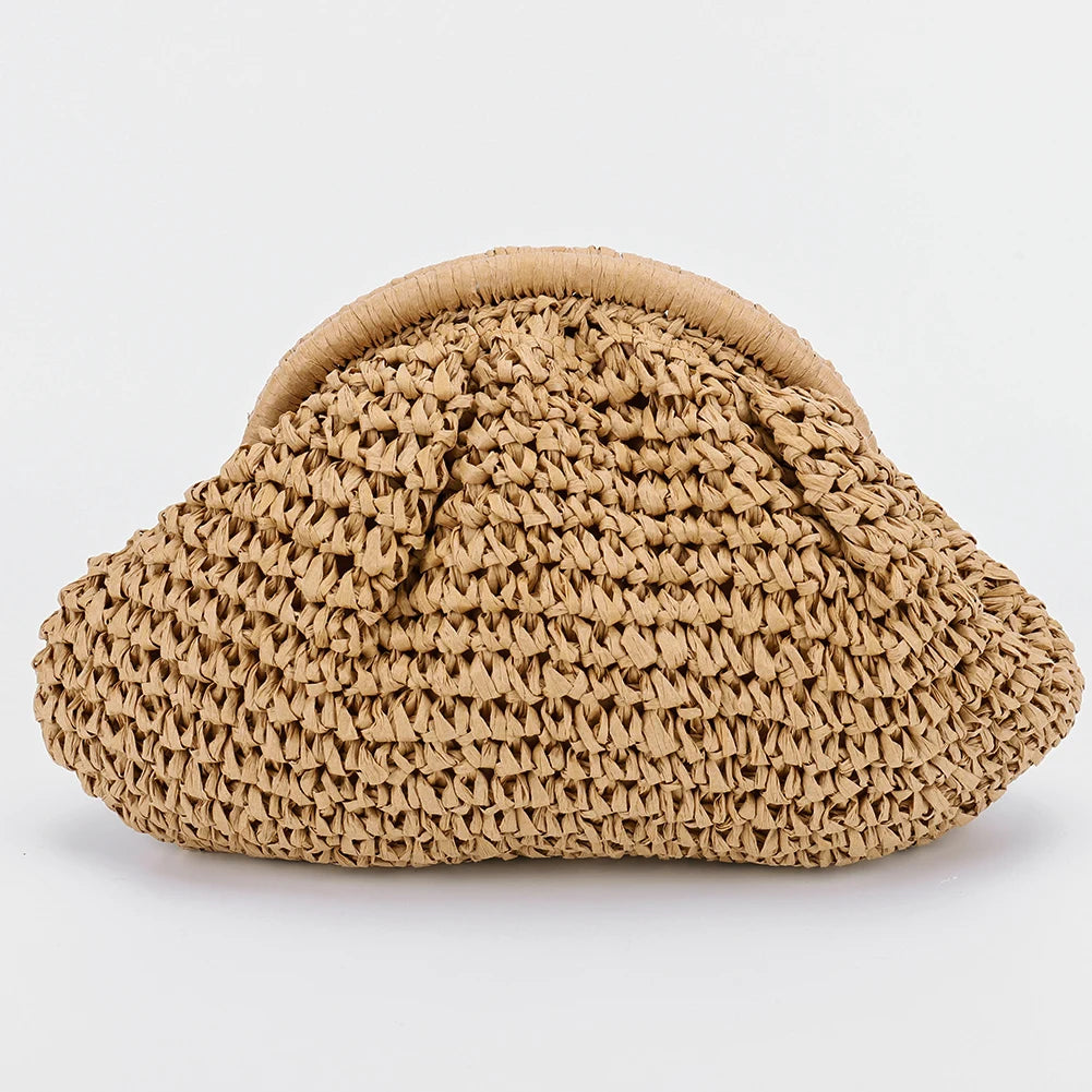Women Straw Crossbody Bag