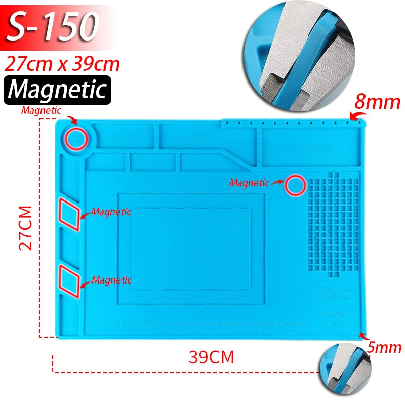 Silicone Soldering Work Mat