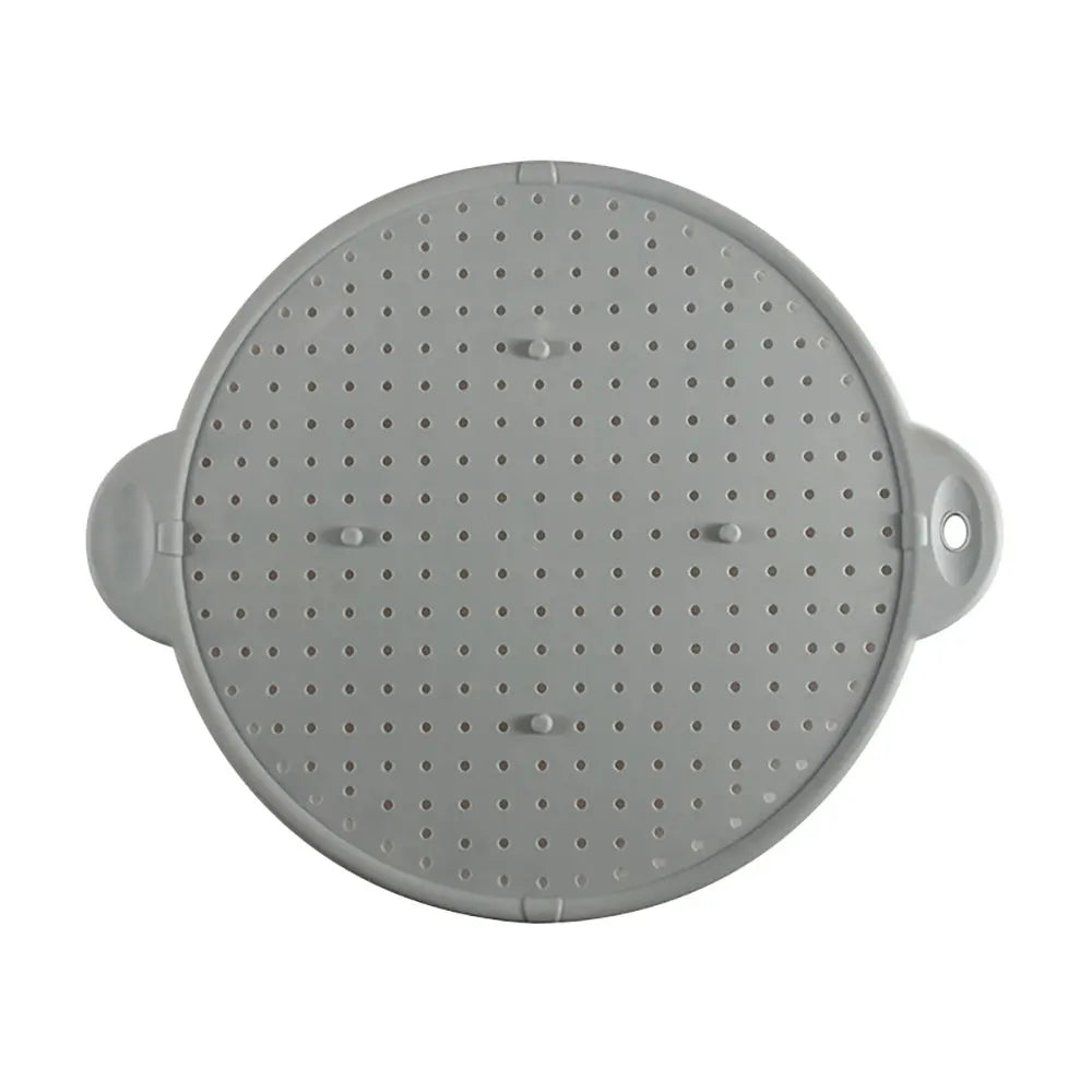 Silicone World Silicone Splash-Proof Net Oil-Proof Splash Cover Pot Pad Steamer Pad Pot Lid Water Filter Strainer Kitchen Tools
