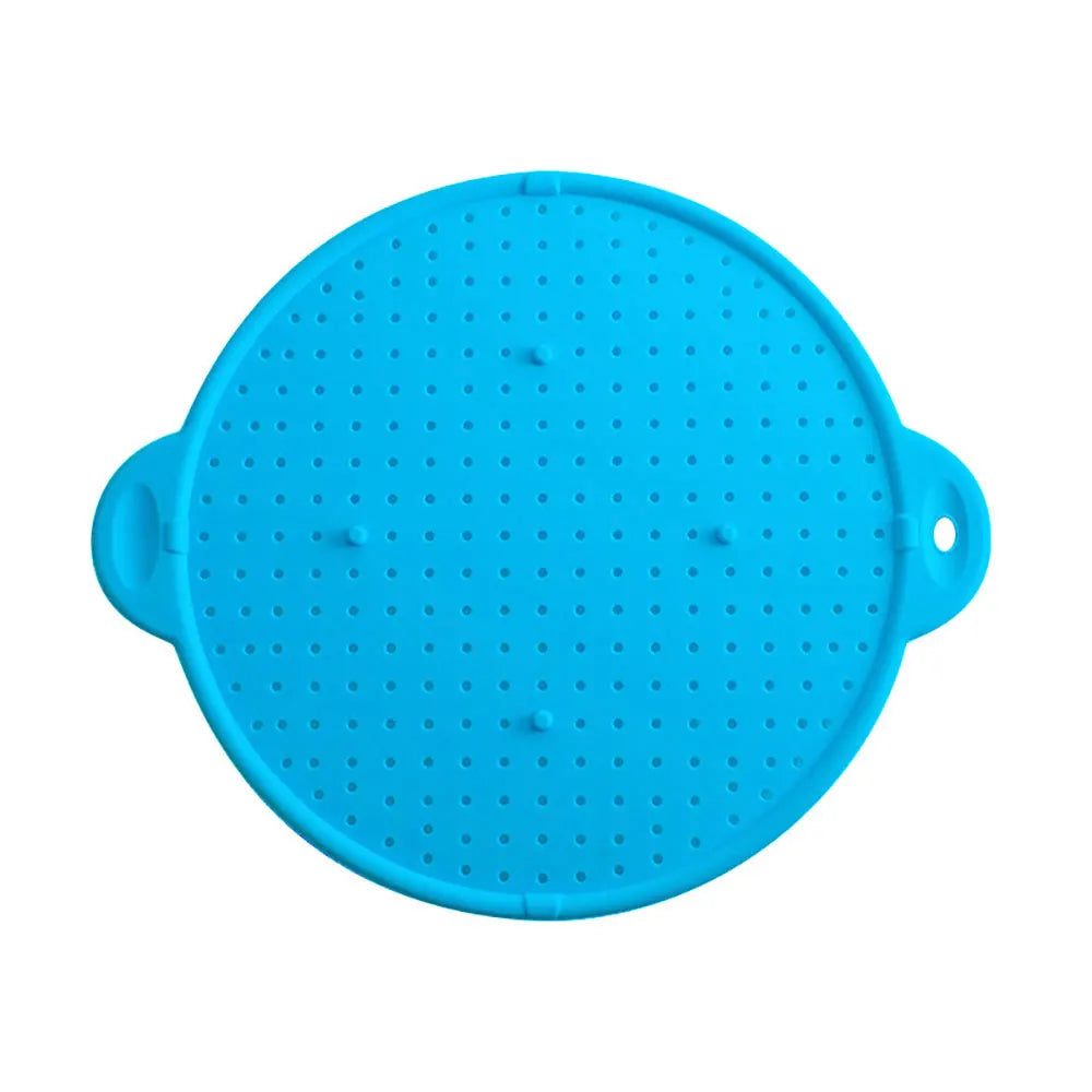 Silicone World Silicone Splash-Proof Net Oil-Proof Splash Cover Pot Pad Steamer Pad Pot Lid Water Filter Strainer Kitchen Tools