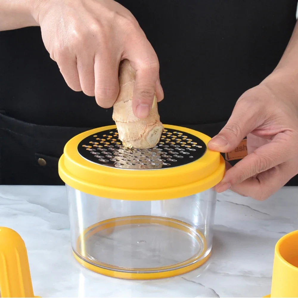 4 In 1 Corn Husker Corn Sheller Corn Cob Cutter Corn Thresher Corn Husker Cooking Tool Grind Garlic Kitchen Gadget