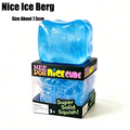 Needoh Nice Berg Giant Cube Sensory Toys Transparent Maltose Filler Hand Squeeze Soft Slow Rebound Vent Stress Reliever Desk Toy