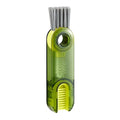 1pcs Lamgool 3 in 1 Bottle Gap Cleaner Brush Multifunctional Brush Cup Crevice Cleaning Tools Mini Silicone Cup-Holder Cleaner