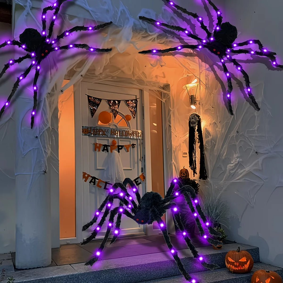 Giant Fuzzy Spider Light