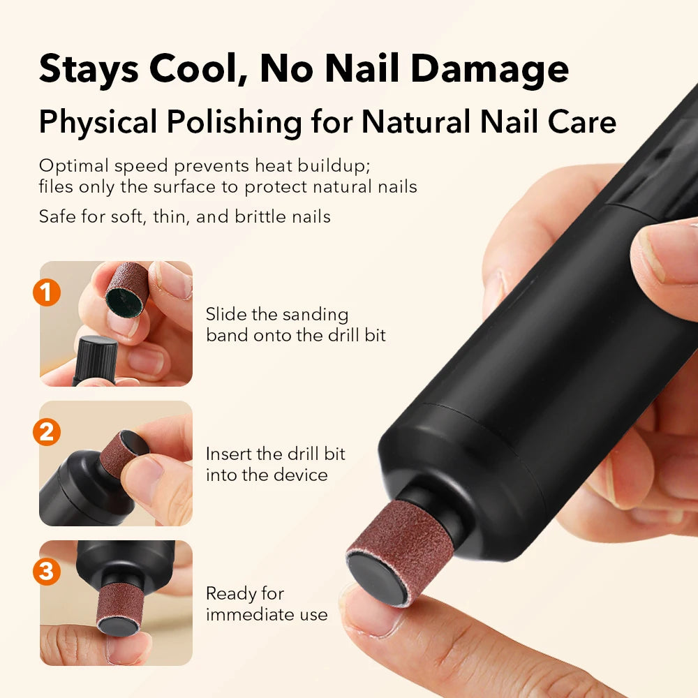 Electric Foot Callus Grinder Rechargeable Foot Predicure Grinding Machine Professional Foot File Sander Heels Dead Skin Remover