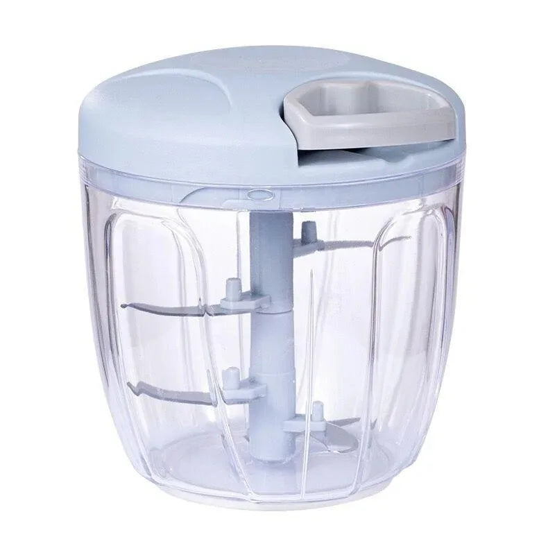 1 Pcs 500/900ML Manual Meat Mincer Garlic Chopper Rotate Garlic Press Crusher Vegetable Onion Cutter Kitchen Cooking Accessories