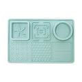 Dog Licking Pad with Suction Cup Food Grade Silicone Slow Feeding Mat Anti-Slip Lick Plate for Anxiety Relief Pet Supplies