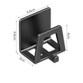 Sponge Holder Stainless Steel Kitchen Storage Sponge Rack Rustproof Wall Hooks For Sink Area Cleaning Accessories Home