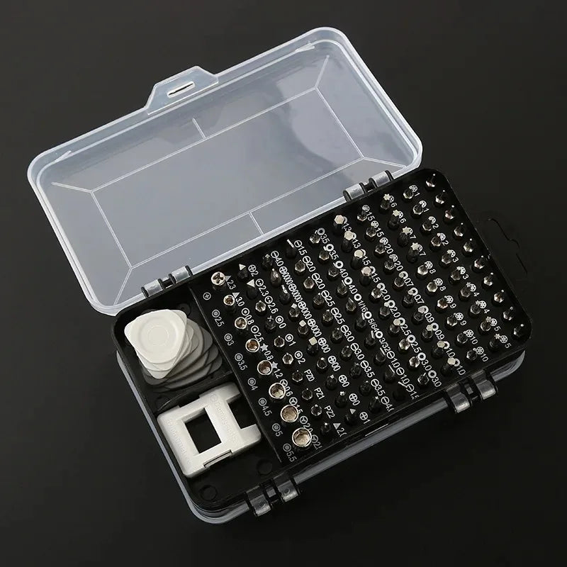 115-In-1 screwdriver set, strong magnetic mobile phone home disassembly computer multi-functional maintenance tool