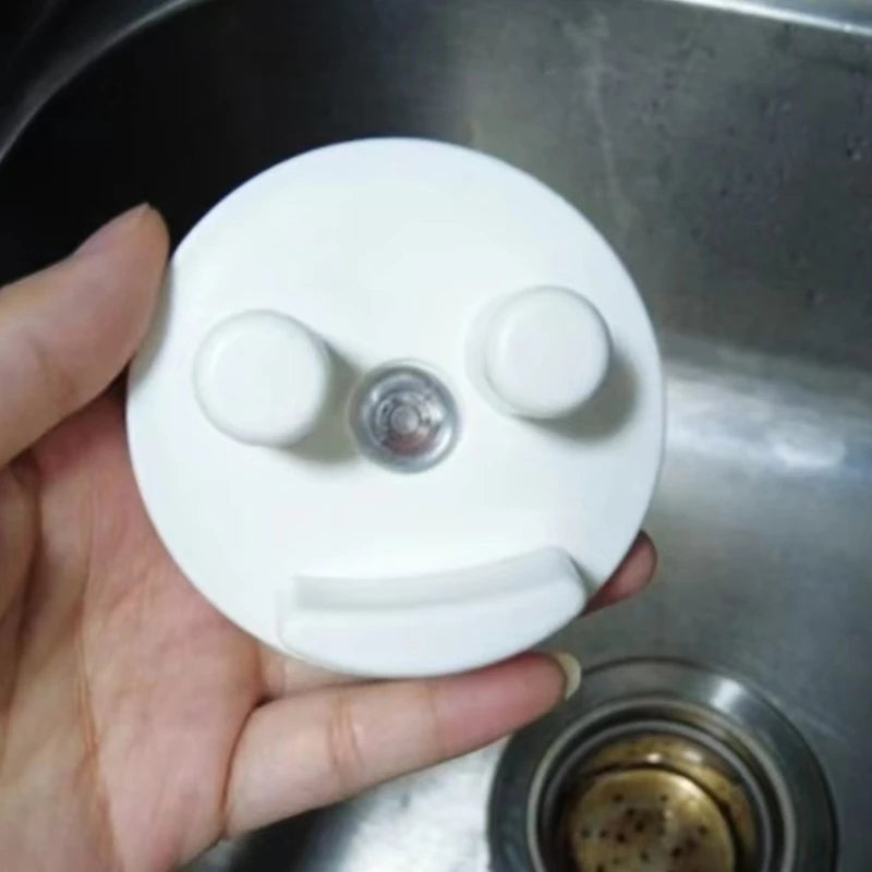 Sponge Holder Suction Cup Smiling Face Sponge Holders for Kitchen Sink Bathroom