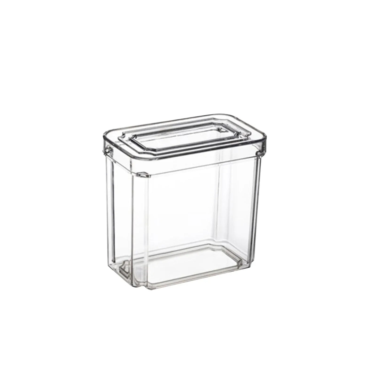 New Refrigerator Organizer Bin Stackable Fridge Food Storage Box With Handle Clear Plastic Pantry Food Freezer Organizer Tool