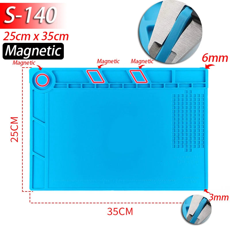 Silicone Soldering Work Mat