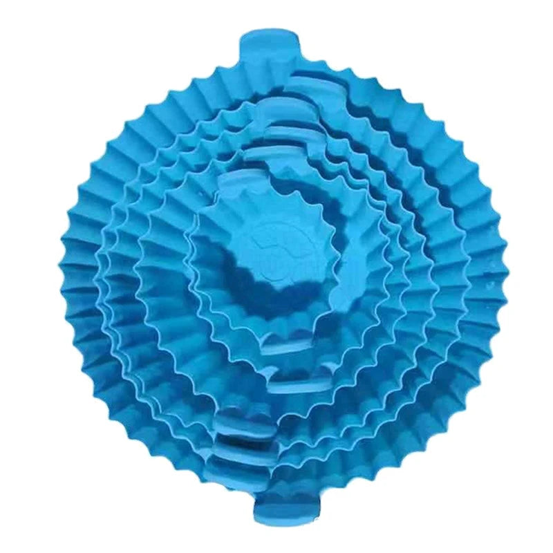 Airfryer Silicone Basket Reusable Oven Baking Tray Silicone Mold For Air Fryer Pizza Fried Chicken Basket Air Fryer Accessories