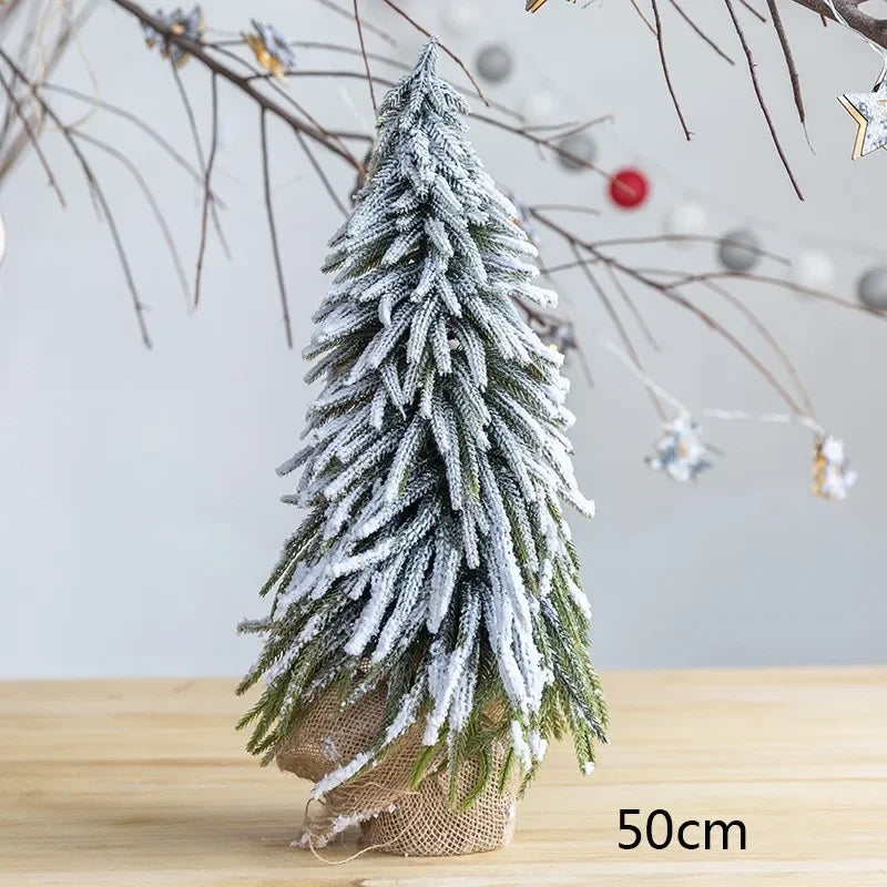 2019 Christmas Artificial mini Xams tree tabletop display window restaurant front desk store decorations small arbol de navidad