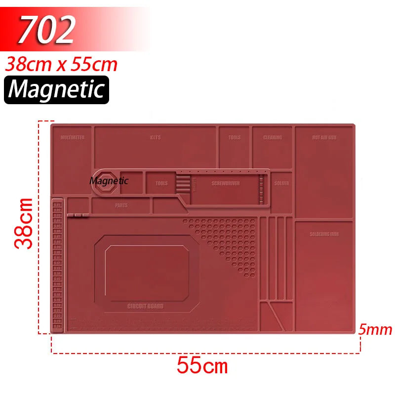 Silicone Soldering Work Mat