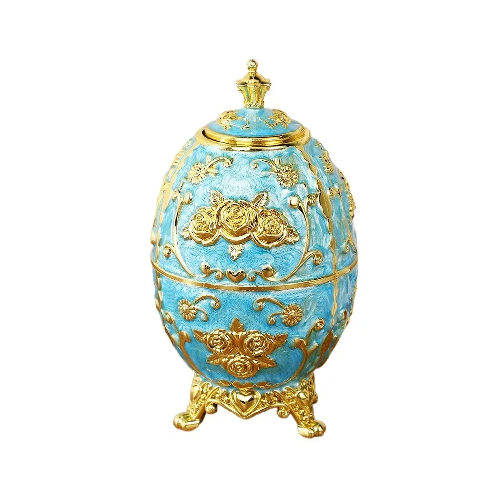 Press Type European Style Toothpick Box Light luxury Sturdy Floral Toothpick Case Rose Pattern Automatic Toothpick Dispenser