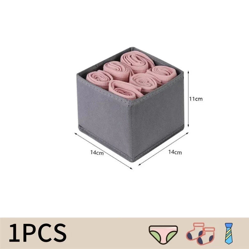 Underwear Sock Bra Storage Box Cabinet Drawer Organizer For Clothes Ties Wardrobe Clothes Socks Organiser Cabinet Separator Box