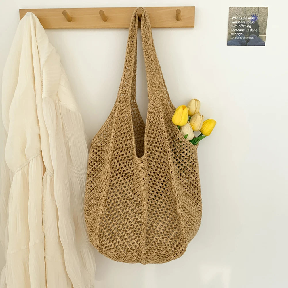 Crochet Summer Tote Bag