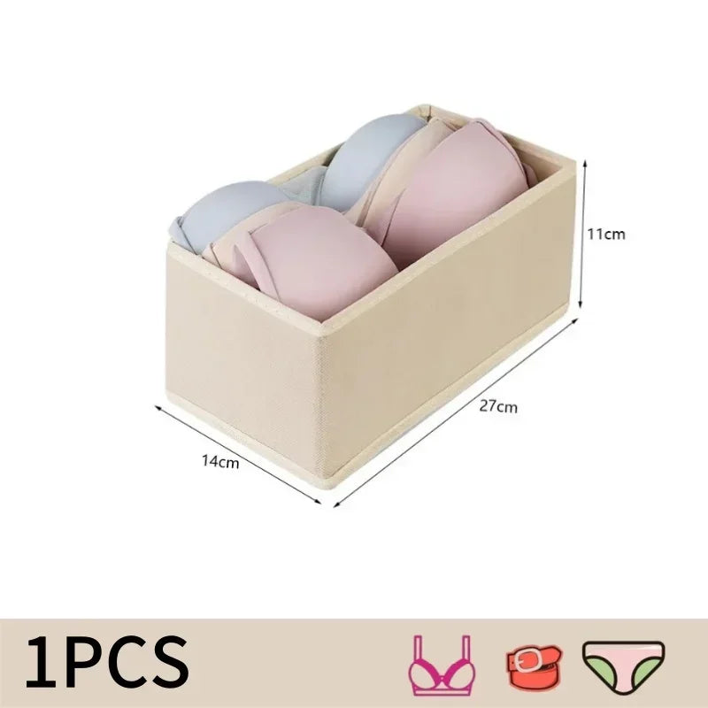 Underwear Sock Bra Storage Box Cabinet Drawer Organizer For Clothes Ties Wardrobe Clothes Socks Organiser Cabinet Separator Box