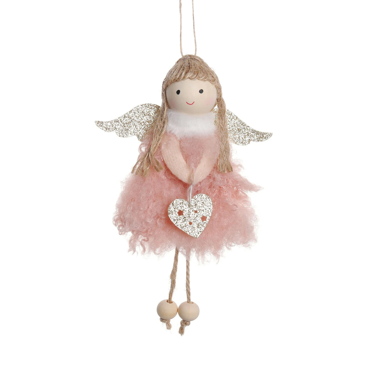 1/3PCS Angel Doll Felt Dress with Wings Girl Pendant Christmas Holiday Gift Scene Decoration Props Christmas Decoration 2025
