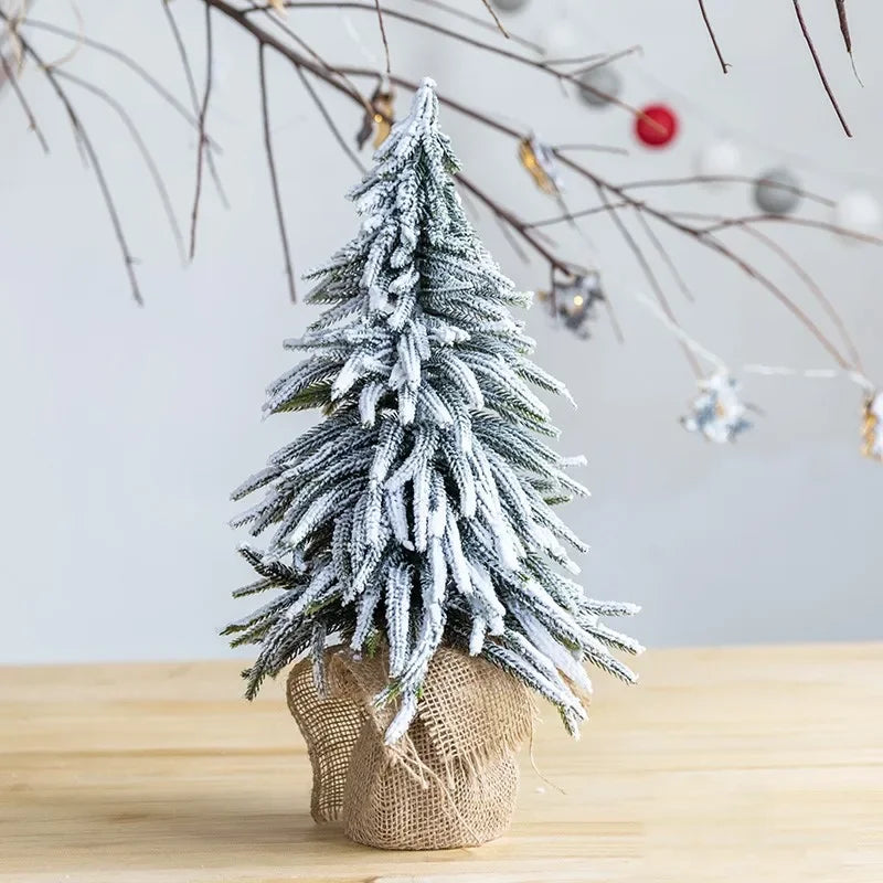 2019 Christmas Artificial mini Xams tree tabletop display window restaurant front desk store decorations small arbol de navidad