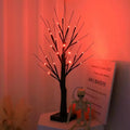 1 Piece of Classic Style LED Lights To Decorate Halloween and Christmas Desktop Trees, Support AA Batteries (Excluding)