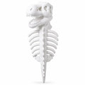 Dinosaur Skeleton Pet Costume Dark Washable Cat Halloween Cosplay Clothes Soft Halloween Pet Hood Outfit Halloween Decoration