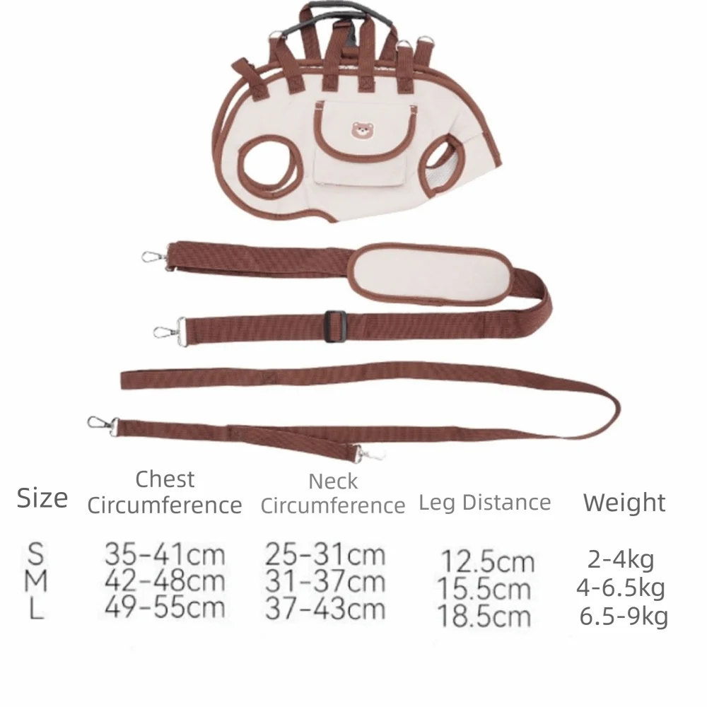 Adjustable Dog Lift Harness