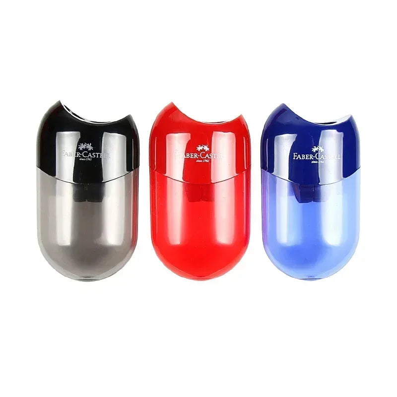 Double Hole and One Hole Pencil Sharpener Creative Transparent Pen Knife Kid Student Cutting Stationery School Supplies