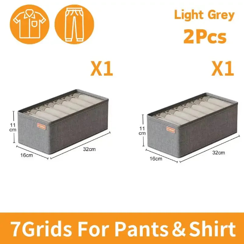 Socks Organizer Underwear Bra Storage Box Cabinet Drawer Organizer For Clothes Ties Wardrobe Clothes Organizer Cabinet Separator