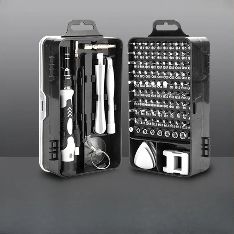 115-In-1 screwdriver set, strong magnetic mobile phone home disassembly computer multi-functional maintenance tool