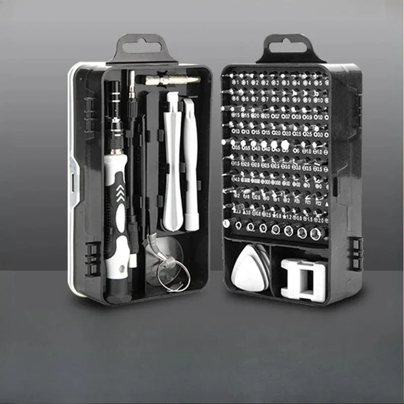 115-In-1 screwdriver set, strong magnetic mobile phone home disassembly computer multi-functional maintenance tool