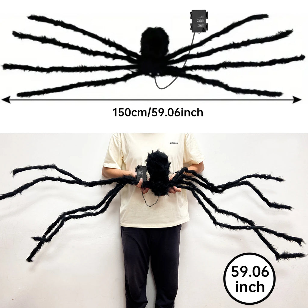 Giant Fuzzy Spider Light