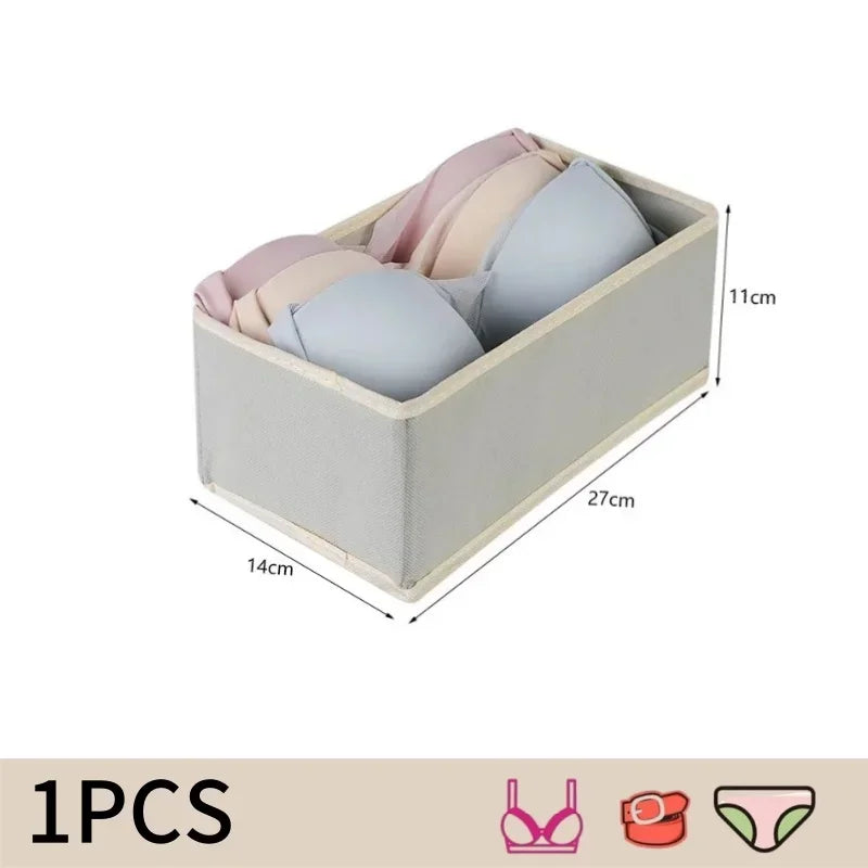 Underwear Sock Bra Storage Box Cabinet Drawer Organizer For Clothes Ties Wardrobe Clothes Socks Organiser Cabinet Separator Box