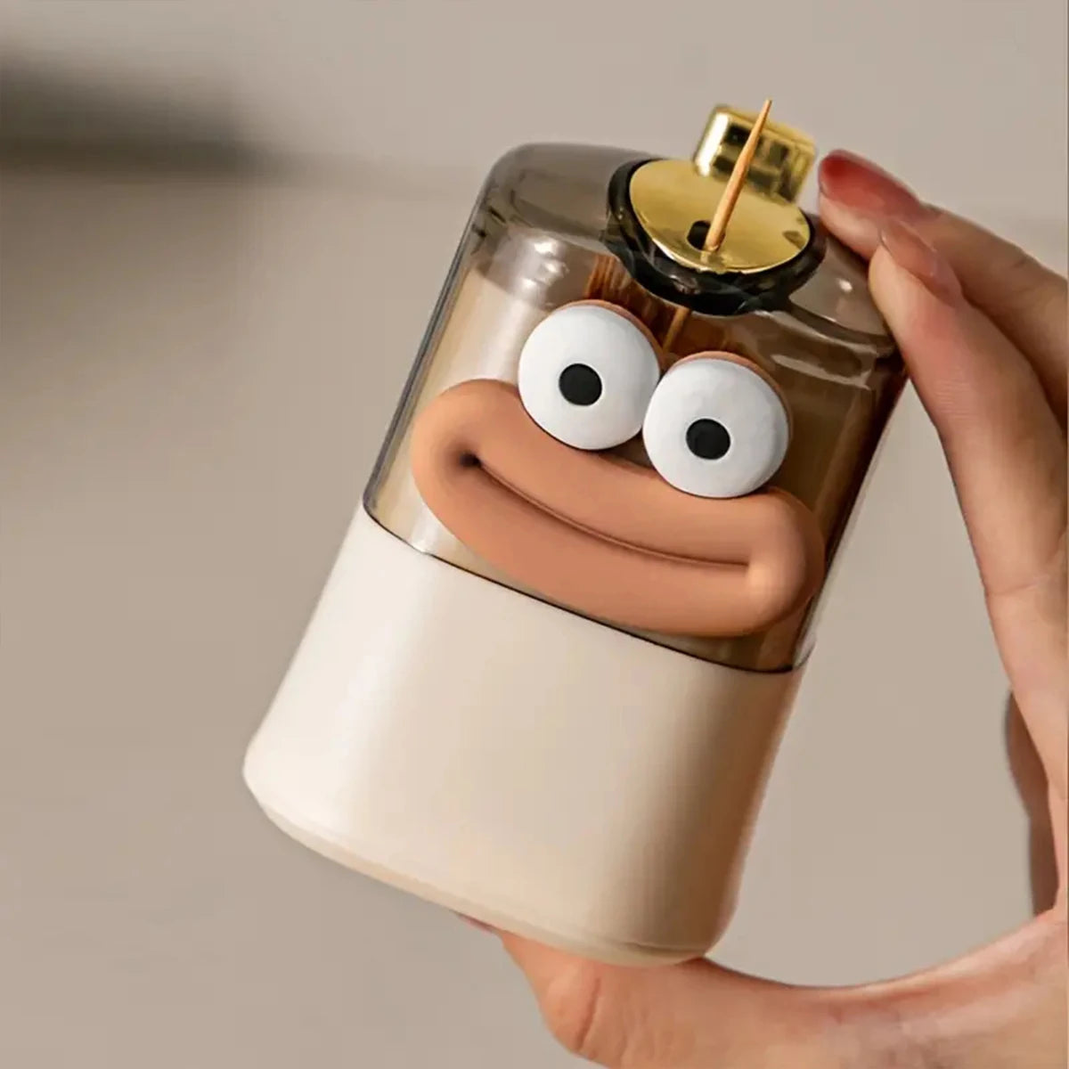 Pop-Up Toothpick Dispenser