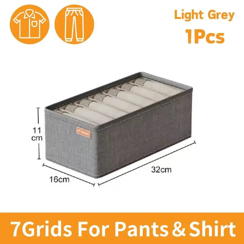 Socks Organizer Underwear Bra Storage Box Cabinet Drawer Organizer For Clothes Ties Wardrobe Clothes Organizer Cabinet Separator