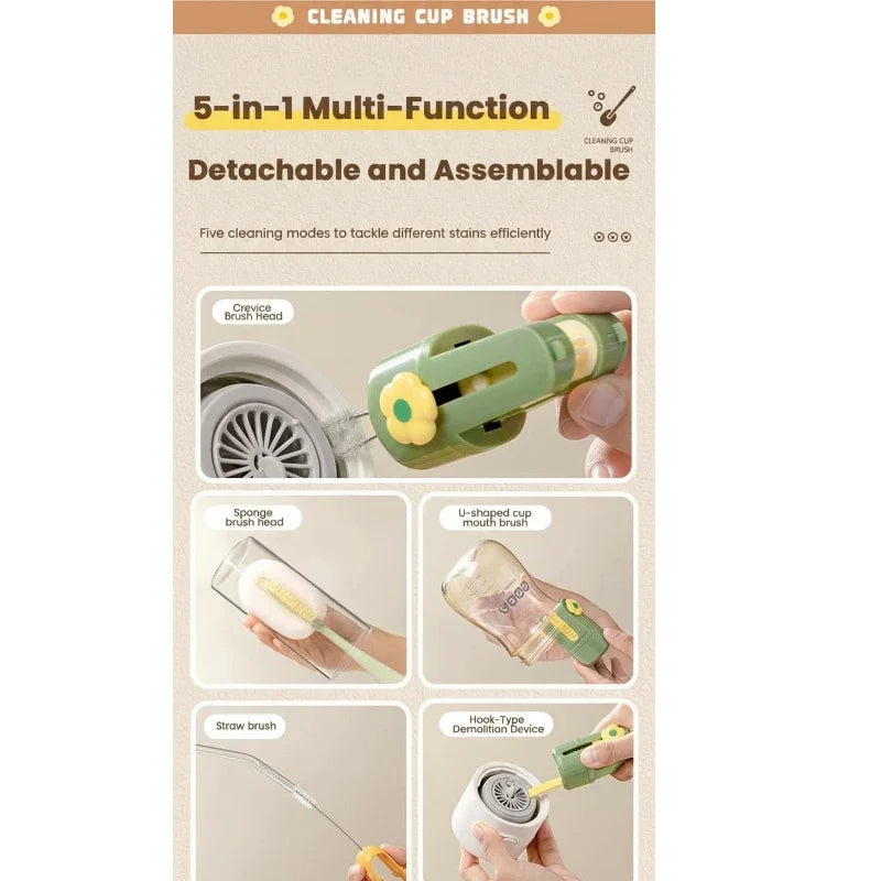 Long Handle Gap Cleaning Brush