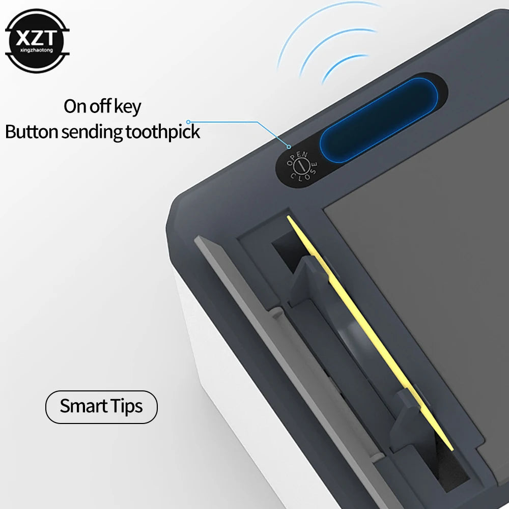 Electric Toothpick Holder Smart Automatic Sensor Toothpicks Dispenser Tooth Pick Container Organizador Kitchen Accessories
