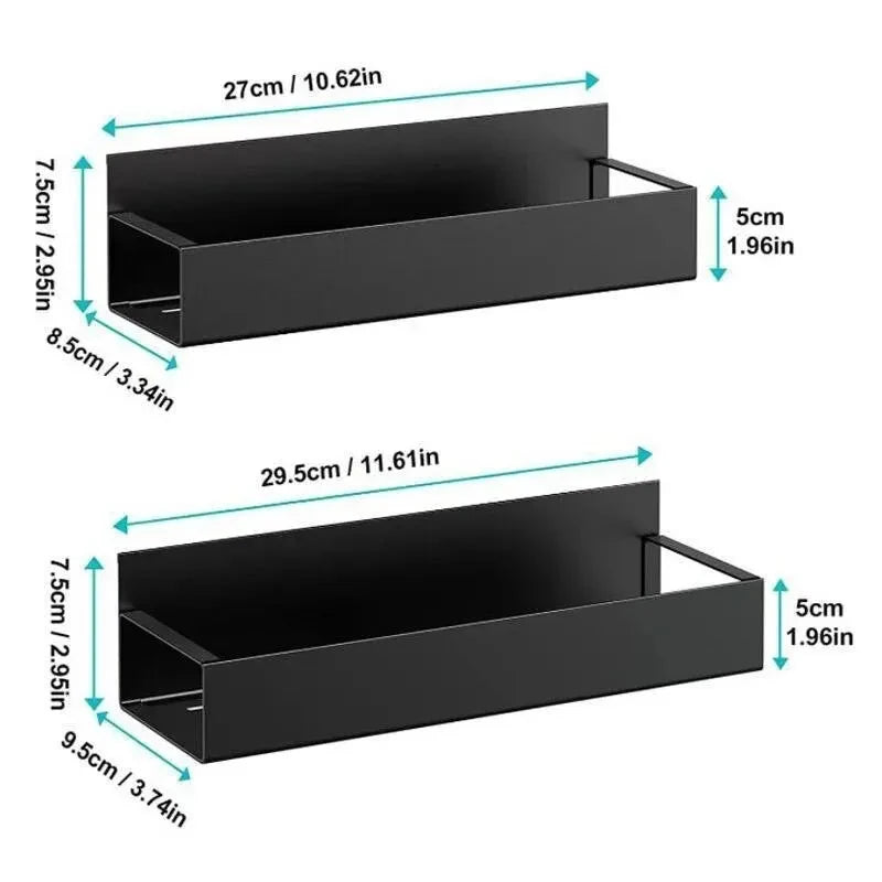 Magnetic Storage Shelf Household Kitchen Refrigerator Washing Machine Side Hanging Storage Rack, Multifunctional Storage